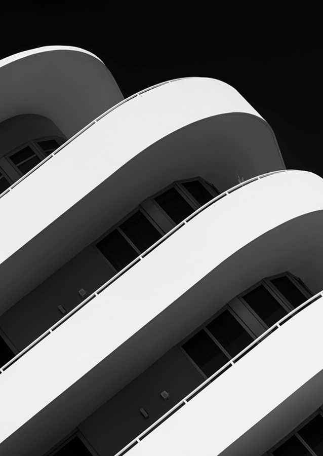 Kunstdesign-Gebäude