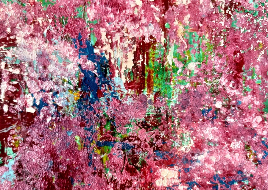 Abstrakte Kunst - Eintauchen