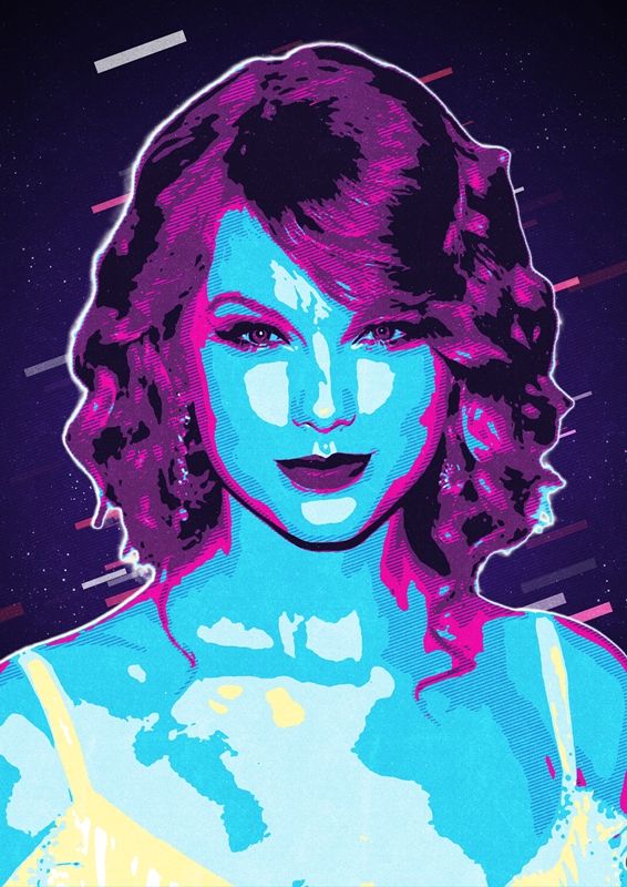 ミュージシャン Taylor Swift ProGrade Reprinted Poster ミュージシャン Taylor Swift ProGrade Reprinted Poster