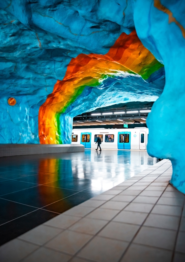 Unter dem Regenbogen