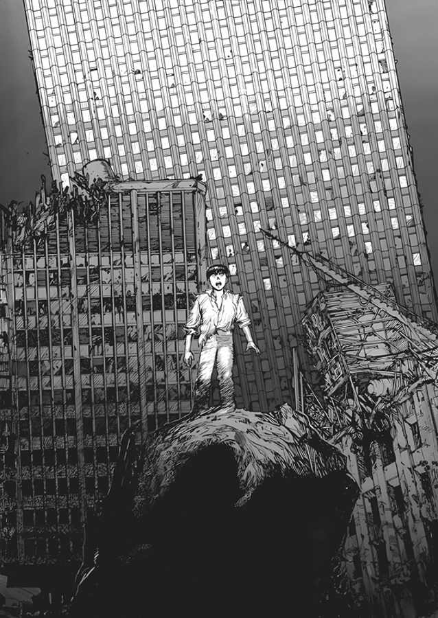 Neo Tokyo destruction