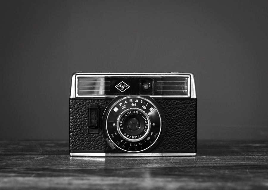 Retro agfa film camera