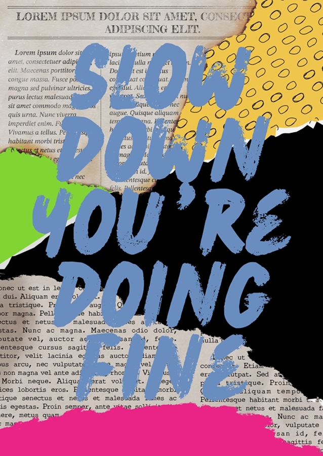 Mach langsam, du machst es gut