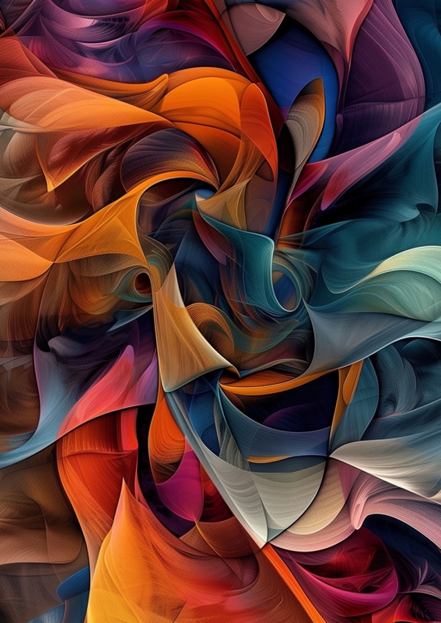 Dansen mellem farvernes hvirvler