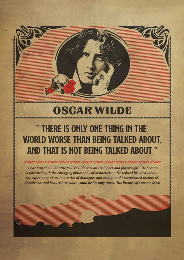 Oscar Wilde Poster 