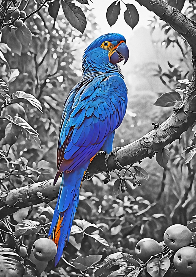 Blue Parrot