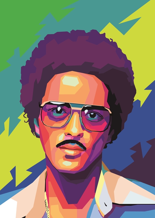 Bruno WPAP pop art