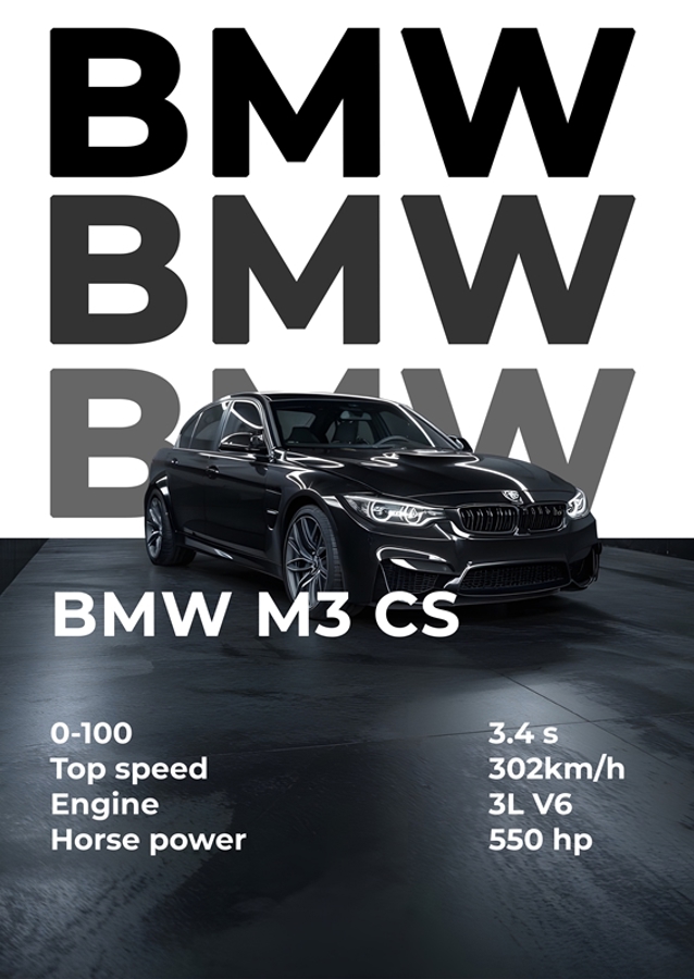 BMW M3 CS – Modern Power
