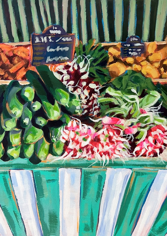 Market Veggies Art