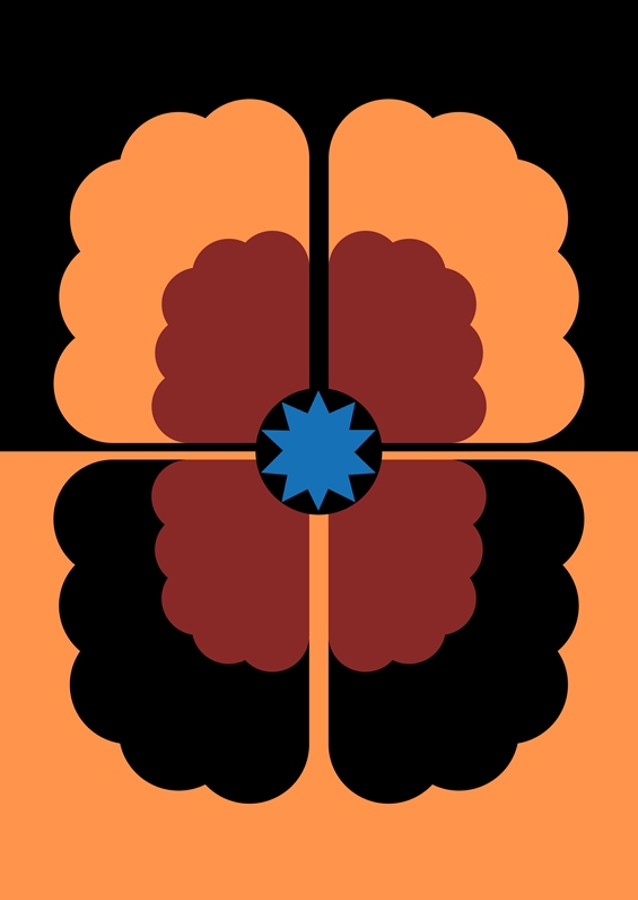 Geometric Floral Art