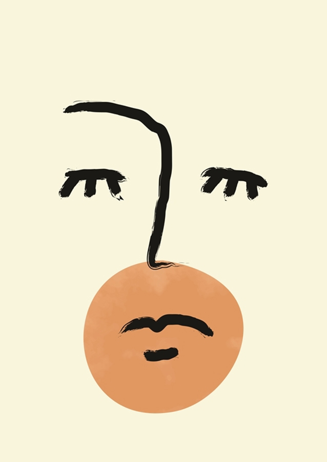 Minimální kresba obličeje