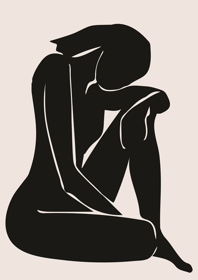 Silhouette Gelassenheit