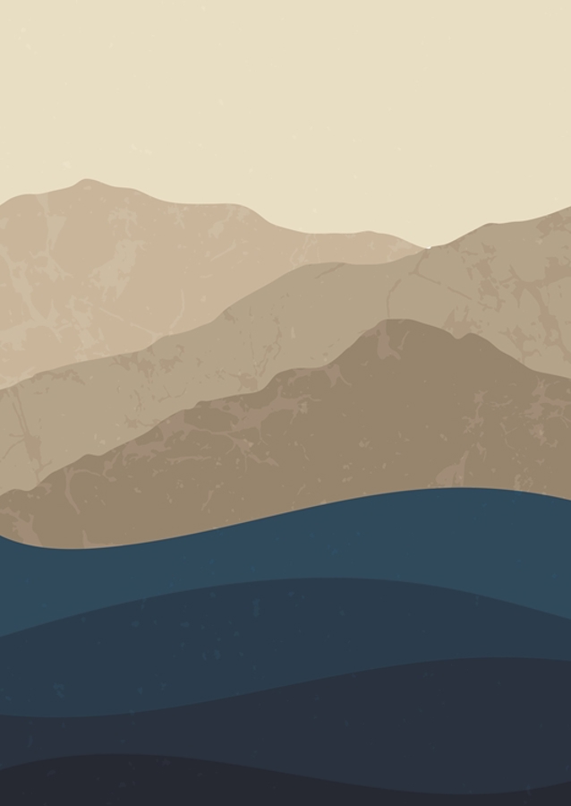 Serene Mountain Vista