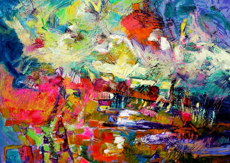 Colorful Abstract Bliss