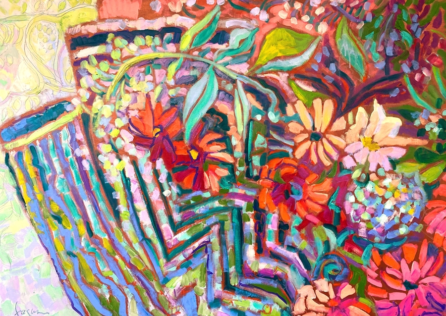 Vibrant Floral Splash