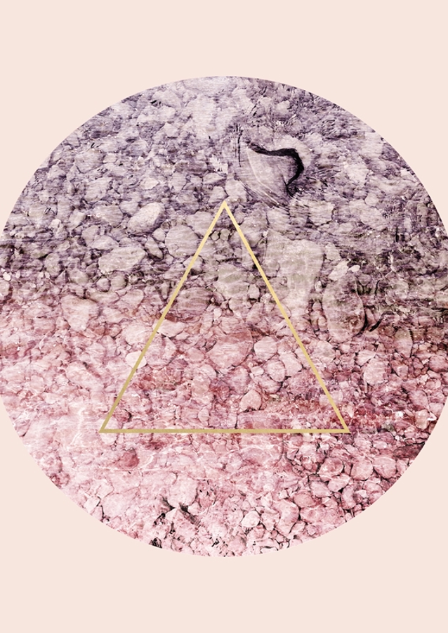 Geo Pink Triangle