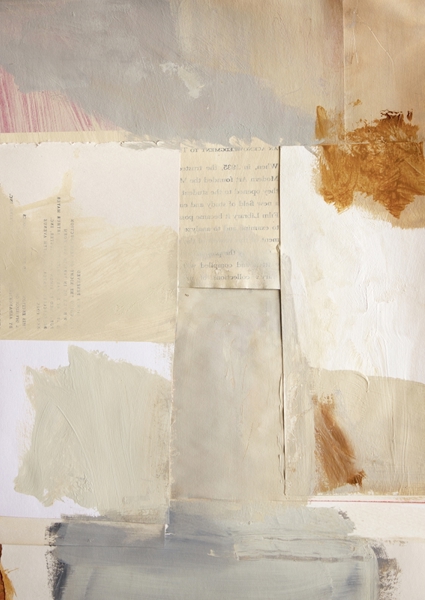 Poster: Textured Serenity - Gemma Bardot