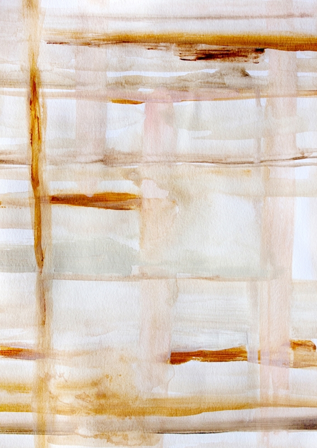 Warme abstrakte Linien