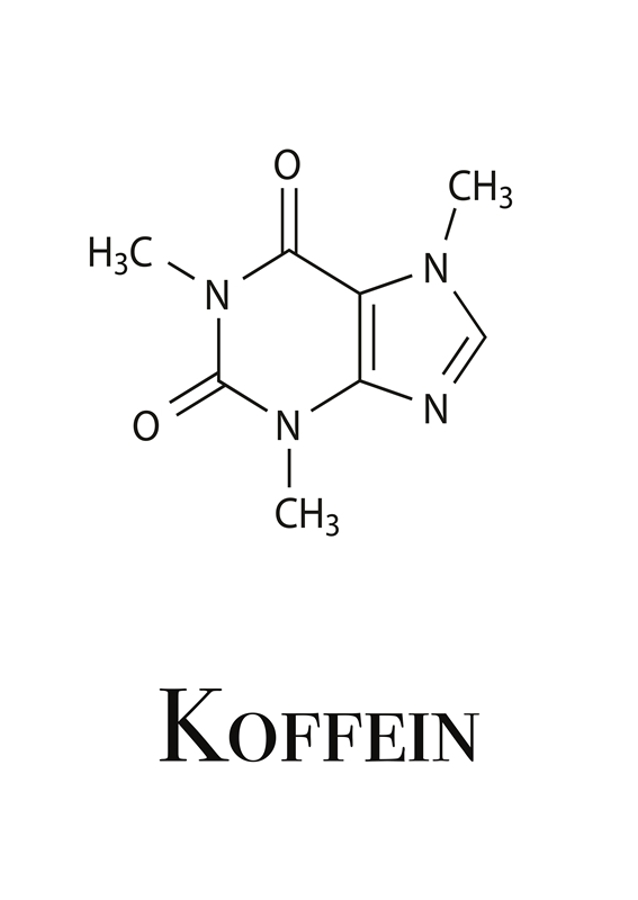 Koffeïne molecuul