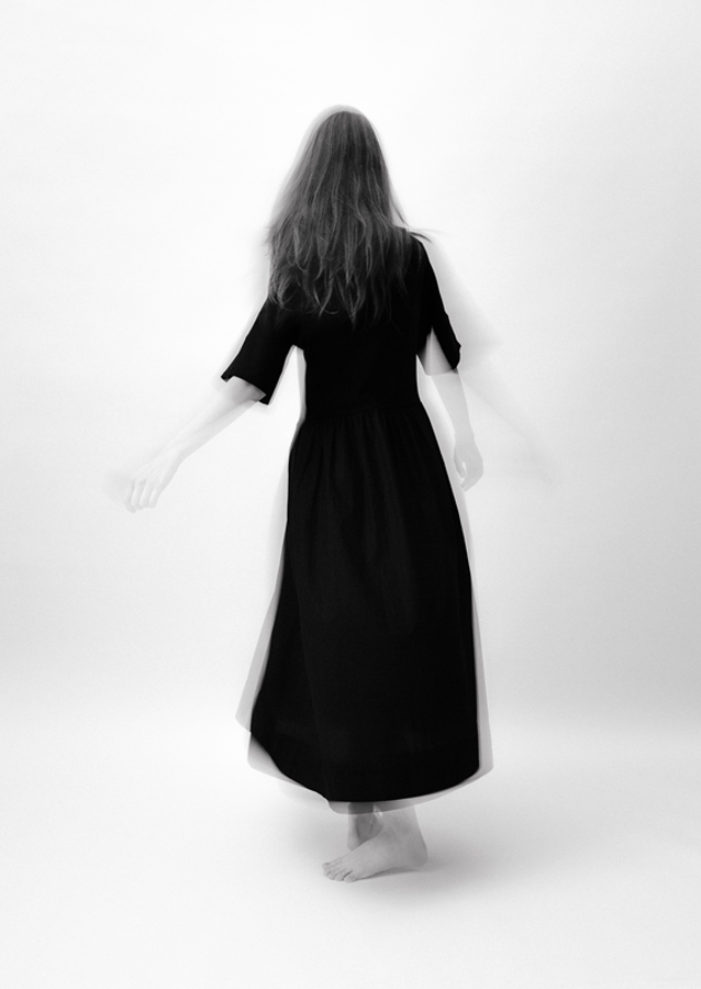 Woman in a black dress II