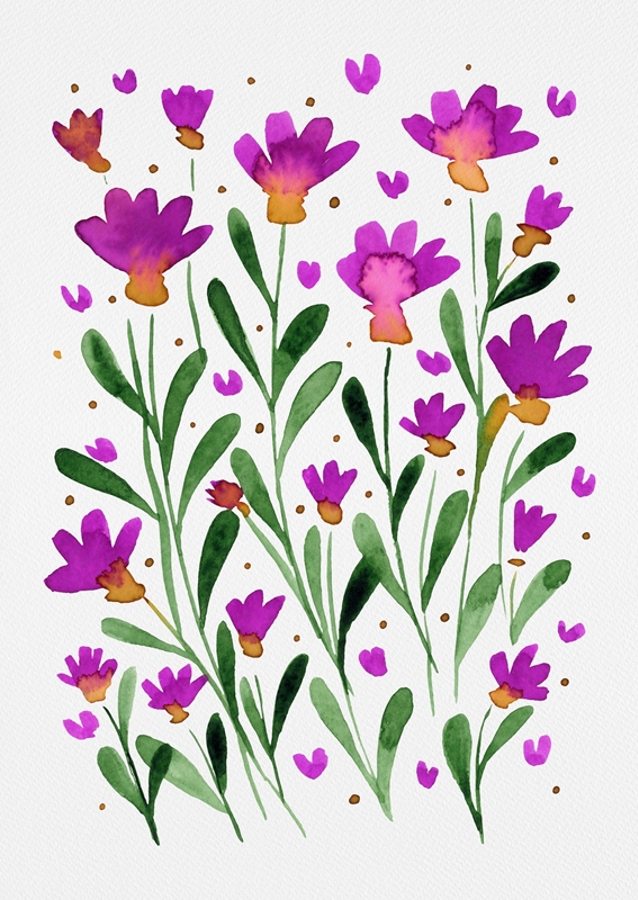 Forget me not flowers