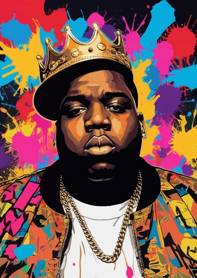 Die legendäre Rapper-Pop-Art