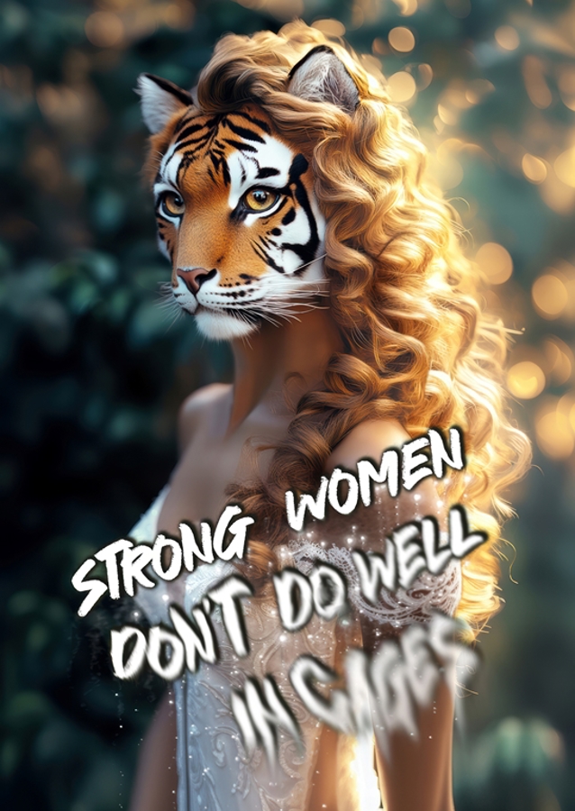 Stærke kvinder i bure