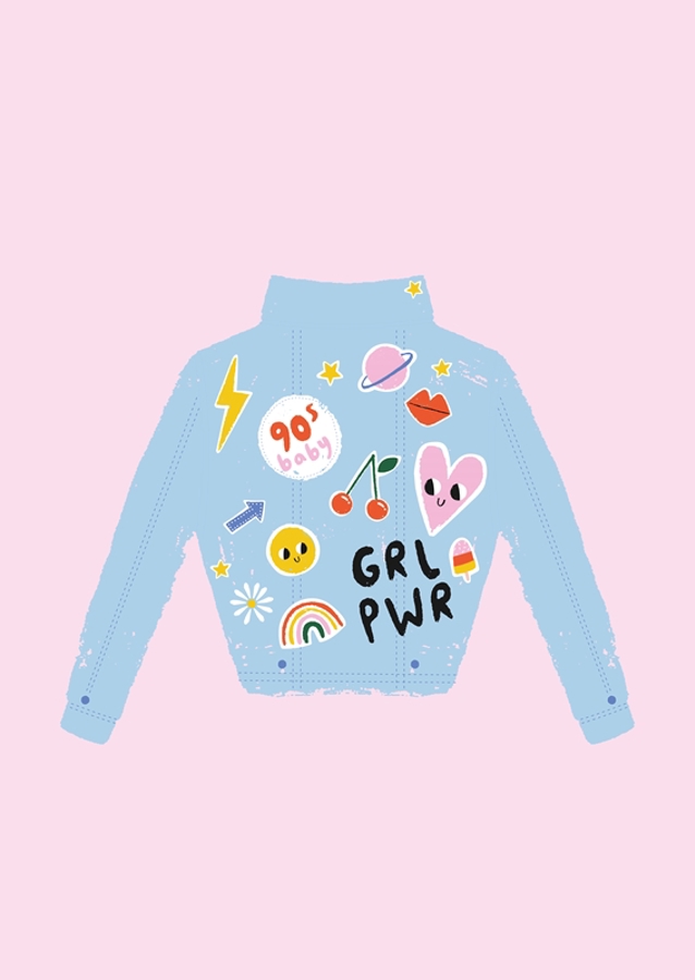 90er Jahre Jacke Vibes