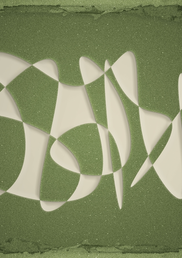 Groovy Green Swirl No2