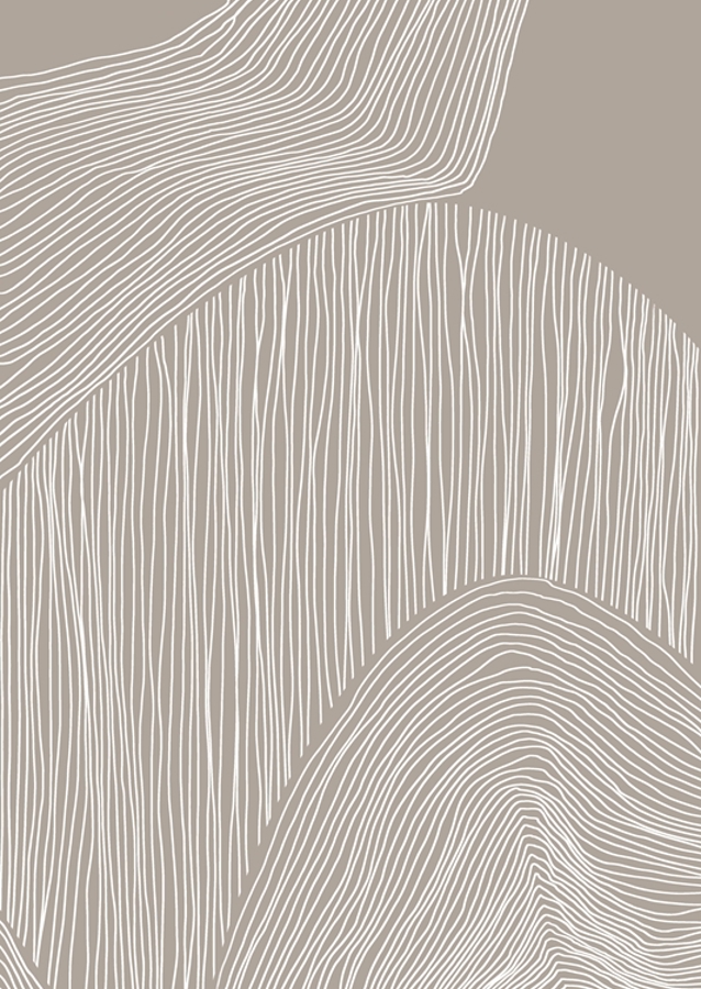 Fließende Linienharmonie