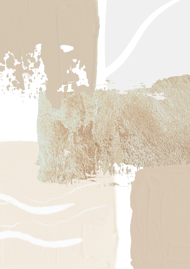 Beige Harmony Canvas