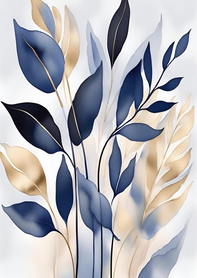 Elegante Blatt-Elegie