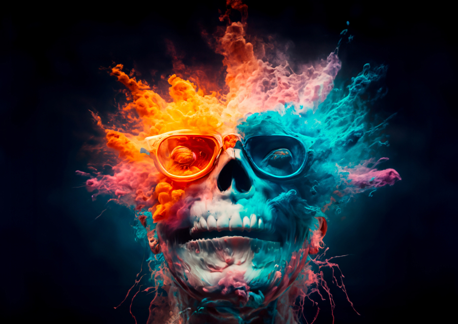 Überwältigende Ansikte