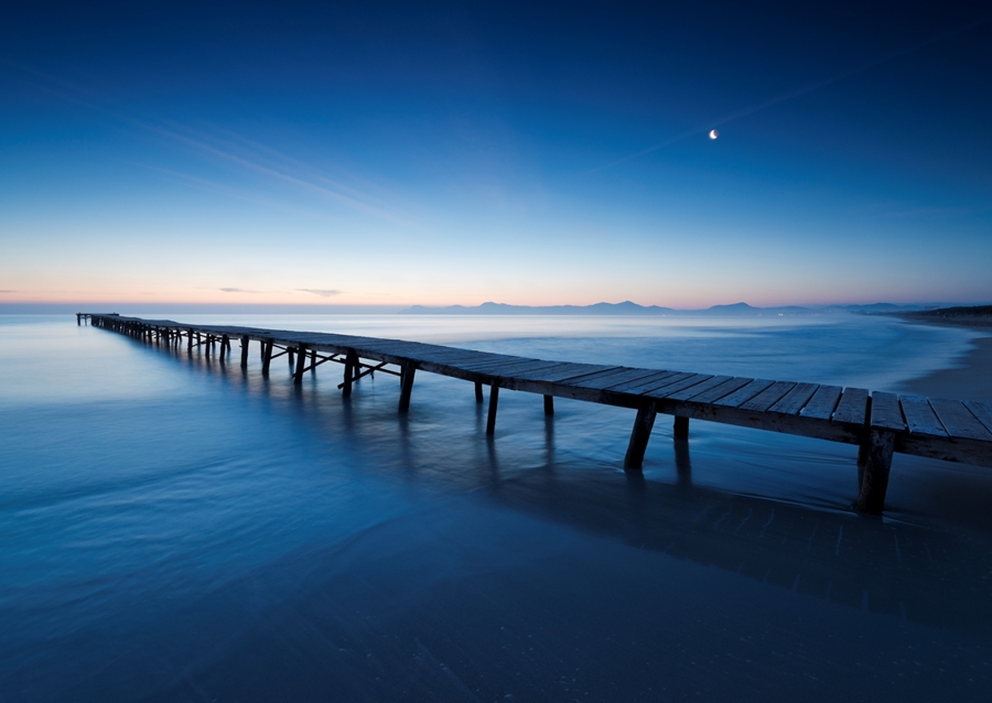 Gelassenheit am Twilight Pier