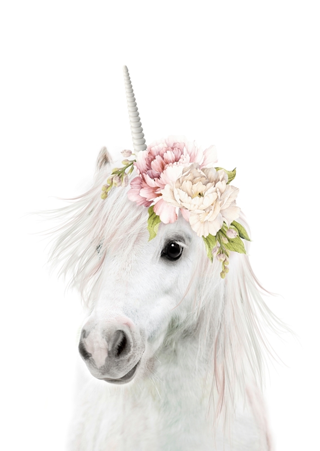 Rêve de licorne florale