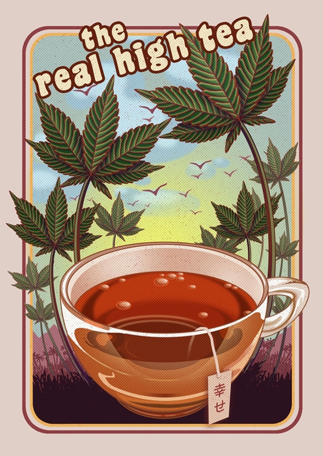 Delizia dell'infuso frondoso