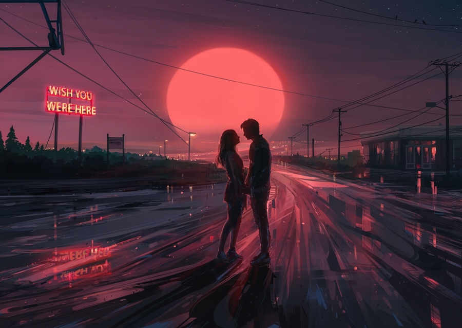 Umarmung des Zwielichts