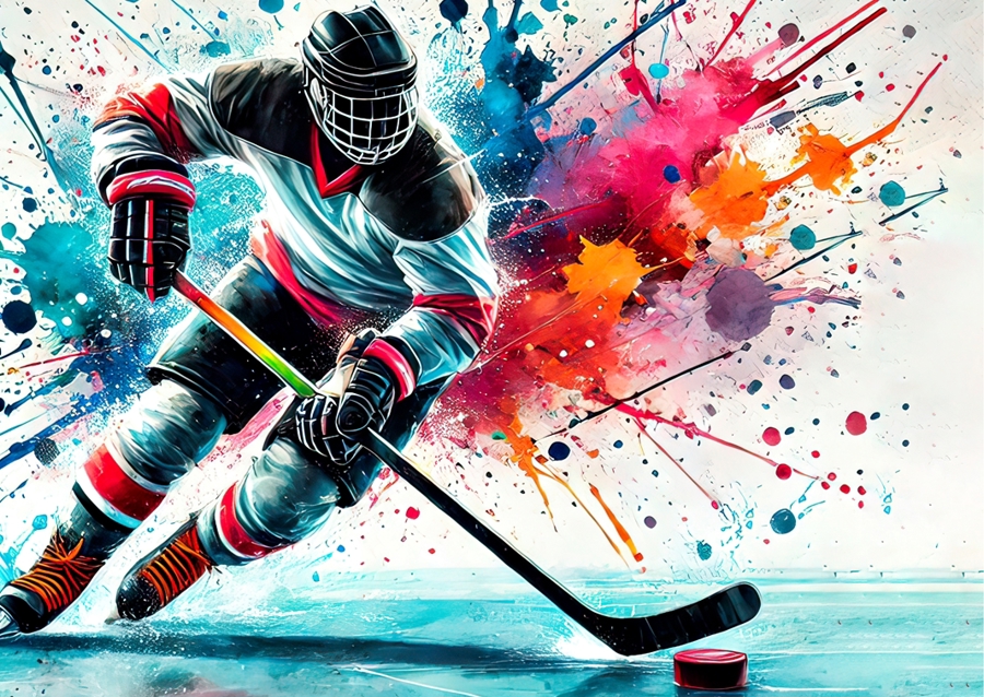 Eishockeyspieler in Acc