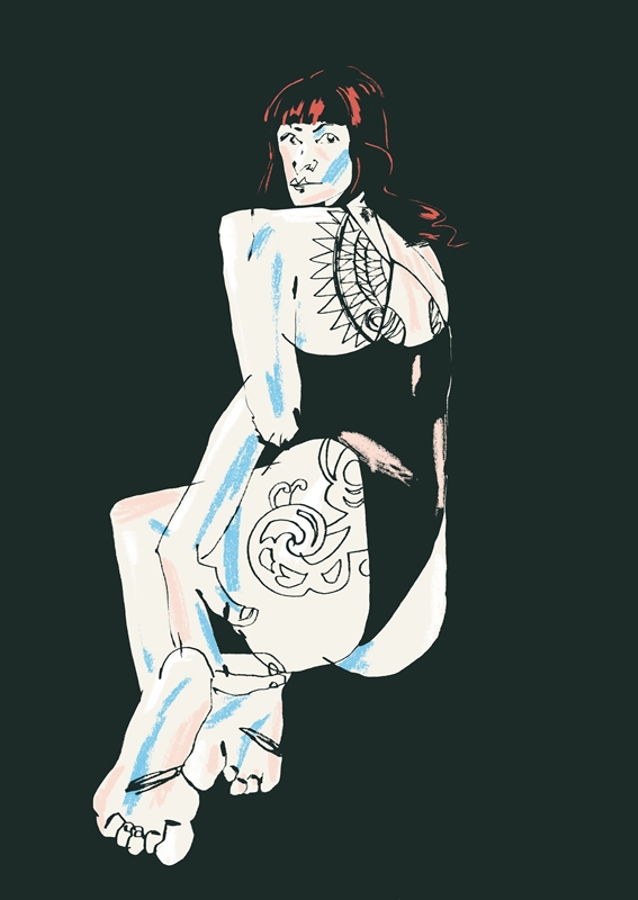 Tatoveret refleksion