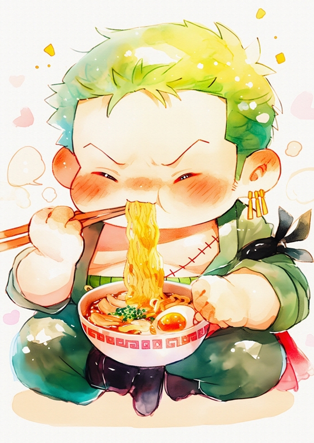 Roztomilý Zoro Ramen