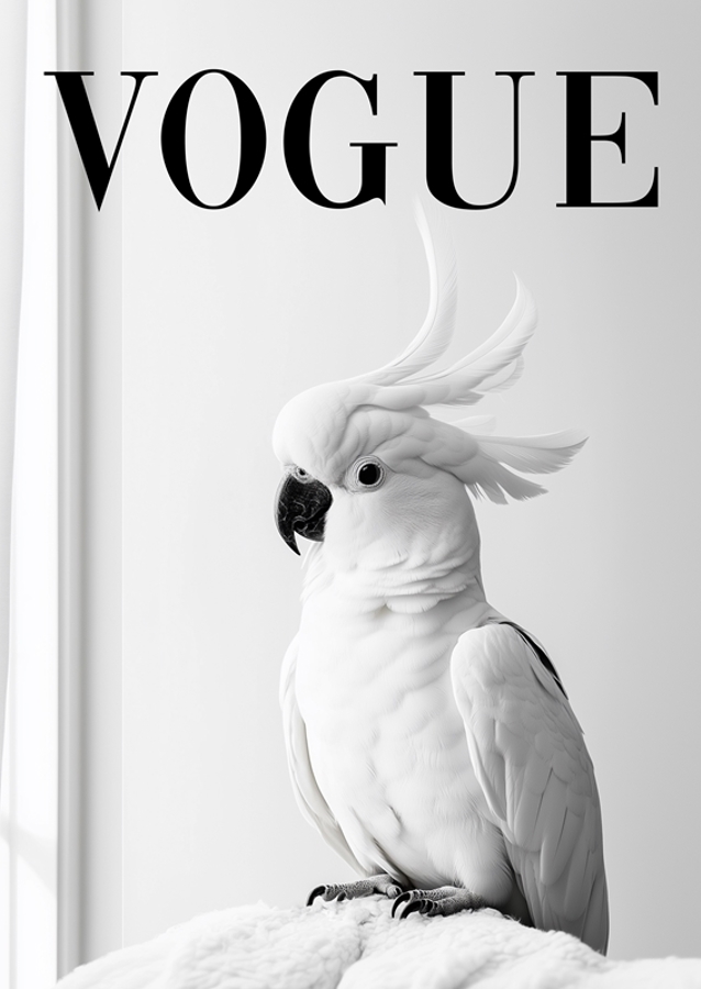 Vogue, Zdjęcie Białej Kakadu