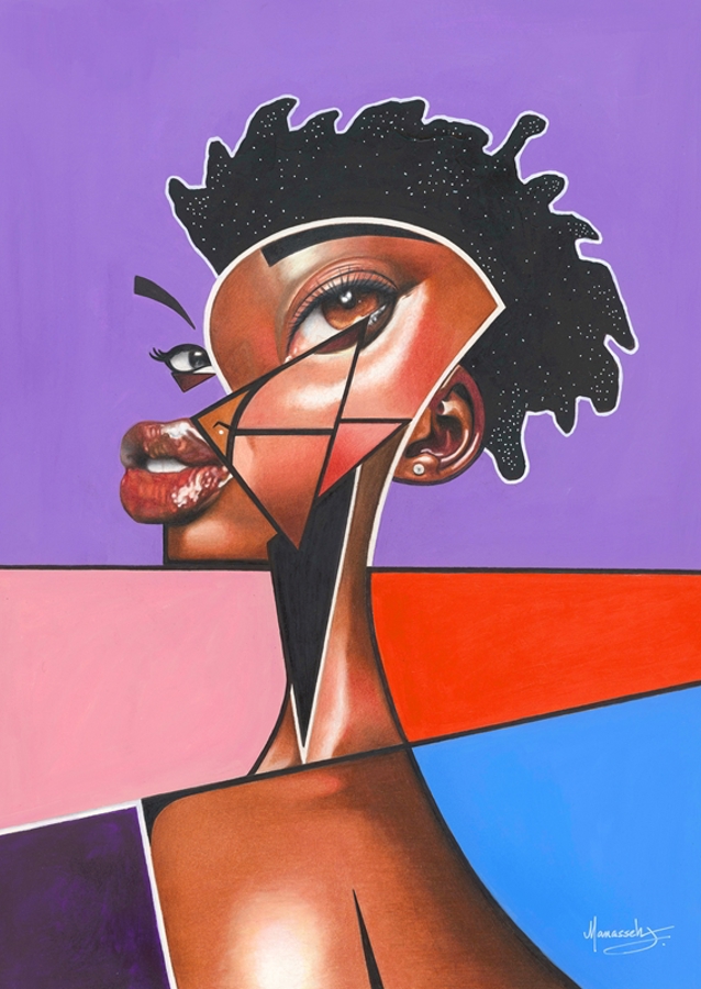 Geometrický portrét