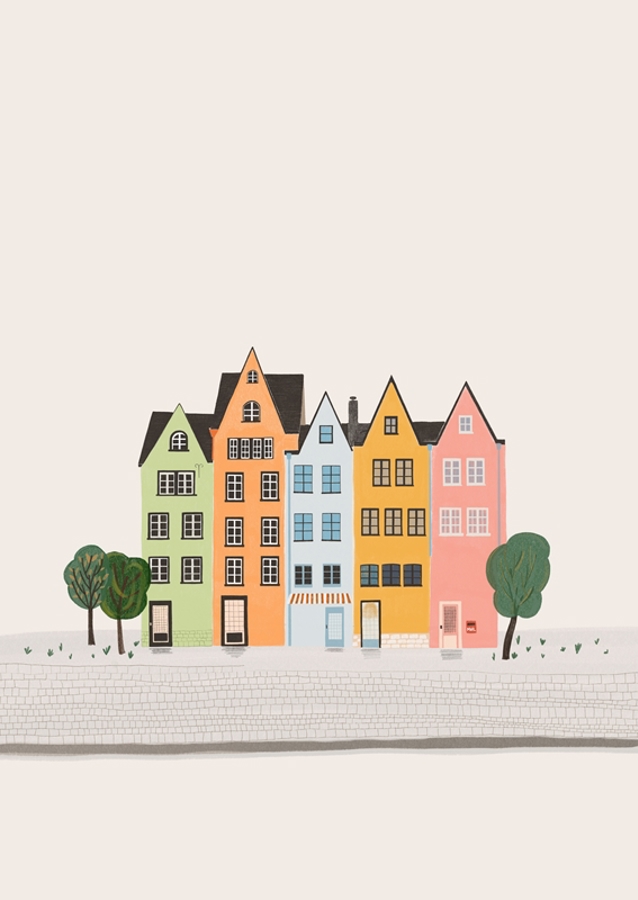 Charmante rijtjeshuizen