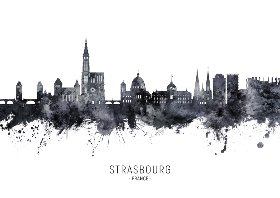 Strasbourg Skyline