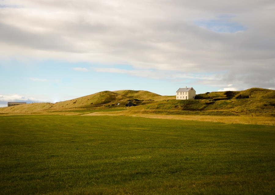 Lonely farm in Iceland