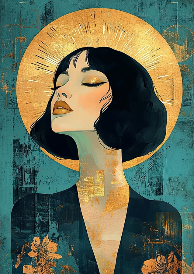 Art Deco Flapper  