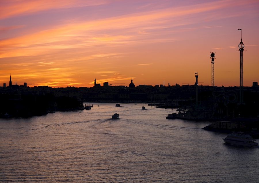 Stockholm skyline
