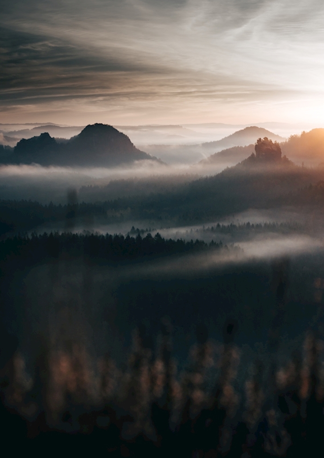 The dazzling magic of the dawn