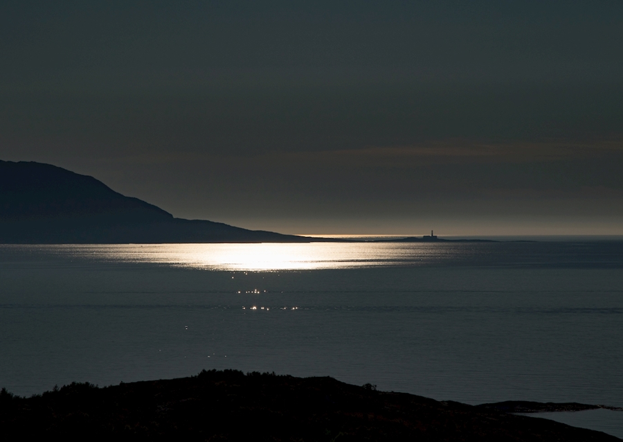 Solnedgång på havet