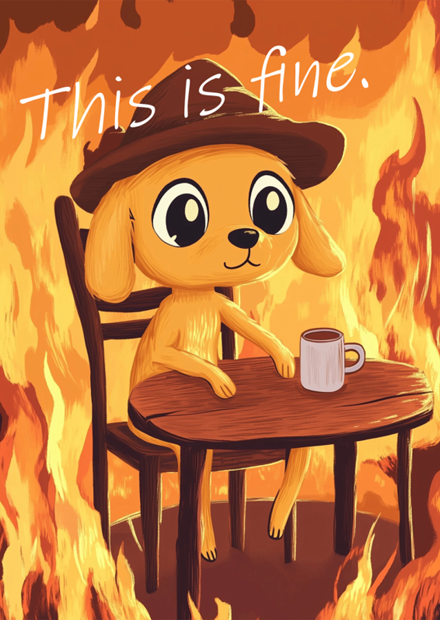 Todo está bien - Meme